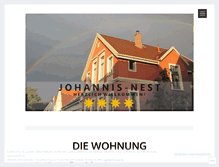 Tablet Screenshot of johannisnest.com